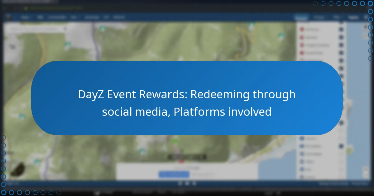 DayZ Event Rewards: Redeeming through social media, Platforms involved